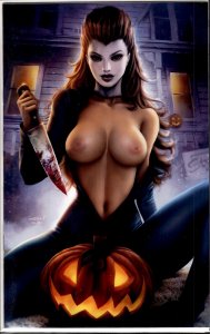 Faro's Lounge Halloween Topless Virgin Variant Pixi Runner