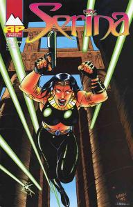Serina #1 FN ; Antarctic | Egyptian Super Heroine Print Run: 14,000
