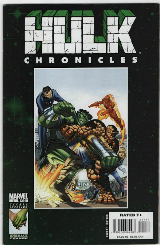 Hulk Chronicles #1 - #4 Starring Incredible Hulk World War Hulk 9.6 NM+