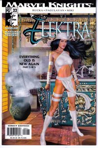 Elektra(Marvel Knights)#2(Variant),16,17,18,19,20,21,22