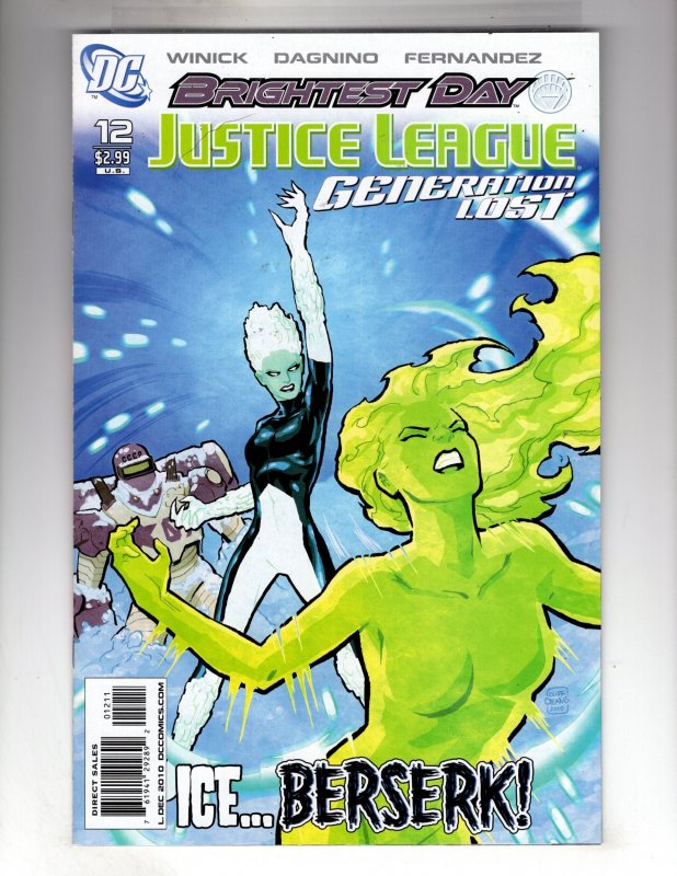 Justice League: Generation Lost #12 (2010)  / SB#3