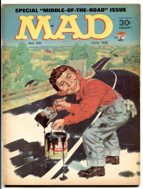 MAD Magazine #96-1965-Mingo-Drucker-Ricard-Clarke- VG/F