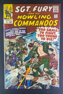 Sgt. Fury (1963) #15 FN/VF (7.0) Jack Kirby