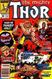 Thor #389 (Newsstand) FN ; Marvel | Celestials