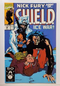 Nick Fury, Agent of S.H.I.E.L.D. #28 (Oct 1991, Marvel) VF 