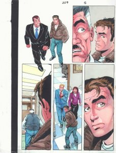 Spectacular Spider-Man #259 p.6 Color Guide Art - Norman Osborn by John Kalisz