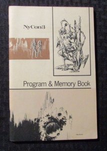 1967 NYCon 3 Program & Memory Book FN 6.0 Gray Morrow 118pgs Science Fiction