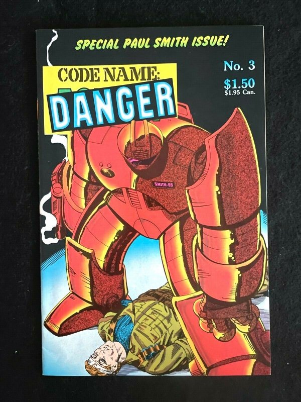 Code Name: Danger - Complete Set of 4 - #1 thru 4 1985