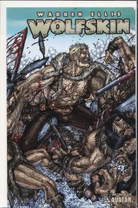 Warren Ellis Wolfskin #2 Wraparound Cover (2006) Wolfskin