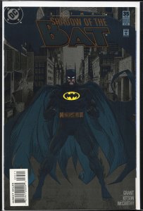 Batman: Shadow of the Bat #35 Embossed Cover (1995) Batman