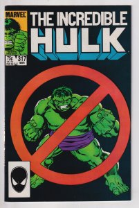 The Incredible Hulk #317 (1986) Hulk