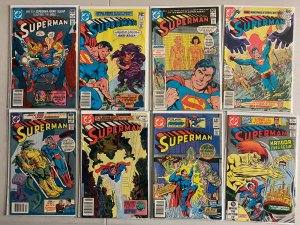Superman lot #352-422 DC 1st Series (average 6.0 FN) 39 diff (1980 to 1986)