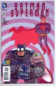 Batman Superman  #22 Teen Titans Go Variant (DC, 2015) VF/NM