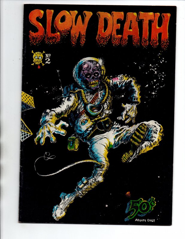 Slow Death #2 - Underground -Last Gasp - 1970 - VG