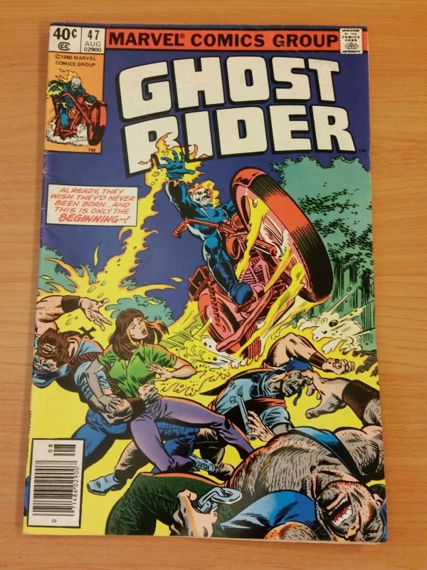 Ghost Rider #47 ~ FINE - VERY FINE VF ~ 1980 MARVEL COMICS 