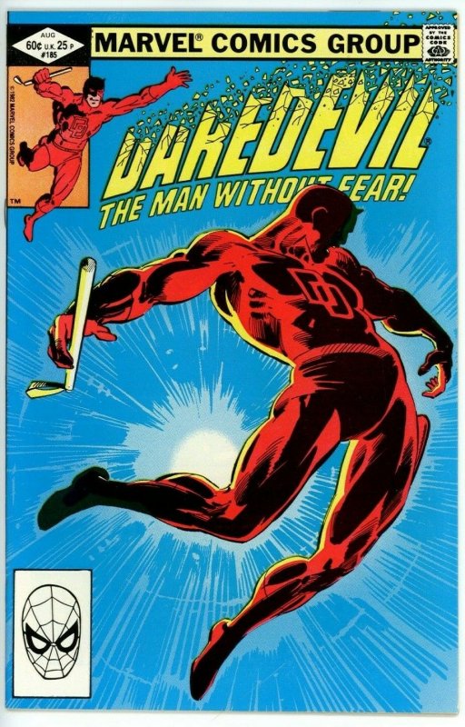 Daredevil #185 (1964) - 9.2 NM- *Guts/Cool Cover