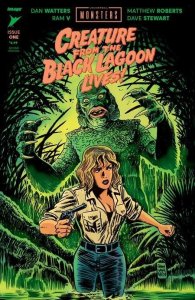 Universal Monsters The Creature From The Black Lagoon Lives #1 2nd PTG Image