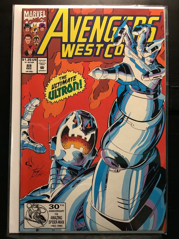 Avengers West Coast #89 Direct Edition (1992)