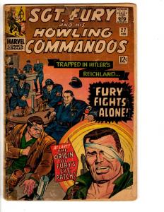 Sgt. Fury # 27 GD Marvel Comic Book & His Howling Commandos Nick Avengers RH3