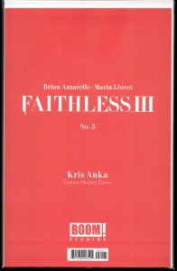 Faithless II #1 Second Print Variant Cover (2020)