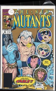 The New Mutants #87 (1990) New Mutants 2nd Print