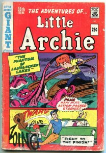 Little Archie #35 1965- Sea monster cover- Giant issue G