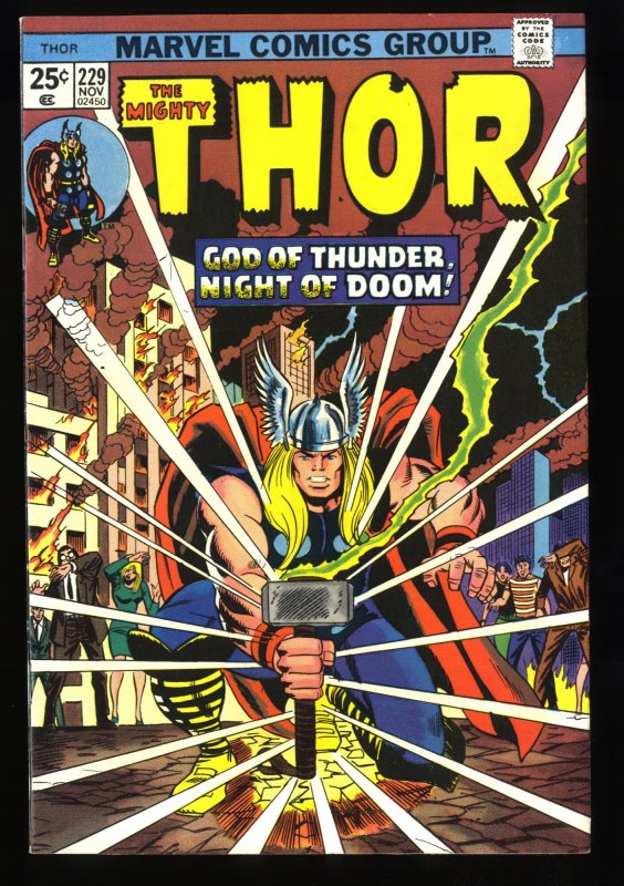 Thor #229 VF- 7.5