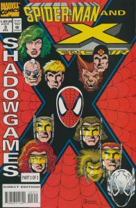 Spider-Man and X-Factor: Shadowgames #3 VF ; Marvel | Kurt Busiek
