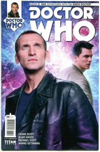 DOCTOR WHO #3 B, VF/NM, 9th, Tardis, 2015, Titan, 1st, more DW in store, Sci-fi