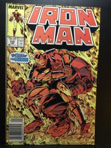 Iron Man #238 Newsstand Edition (1989)