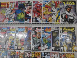 Huge Lot 130+ Comics Silver Surfer,  Spider-Man,  X-men+ Avg VF+ Condition