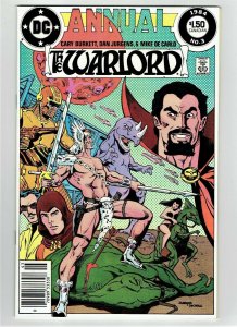Warlord, The ANNUAL #3 Enter Lost World DC Canadian Newsstand Comics 1984 (FNVF)
