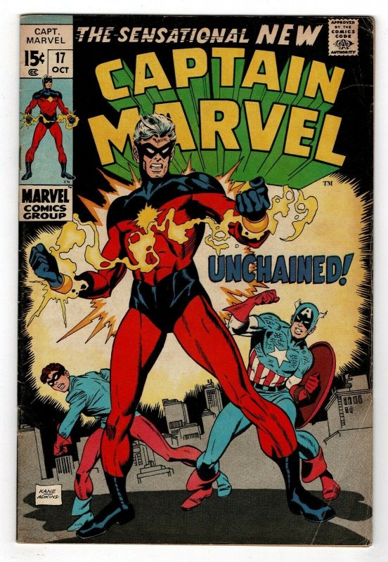 Captain Marvel 17   1st new Captain Marvel (New costume)