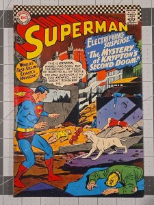 Superman #189 ?-Origin and destruction of Krypton Il-Made byJor-El—DC Aug-1966