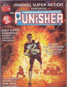 Marvel Super Action Magazine #1 (Jan-76) FN/VF+ Mid-High-Grade The Punisher