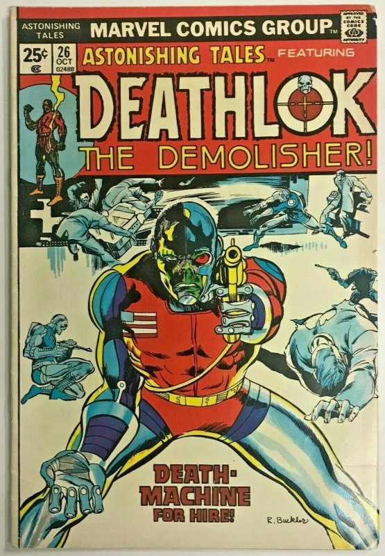 ASTONISHING TALES#26 VG/FN 1974 DEATHLOK MARVEL BRONZE AGE COMICS