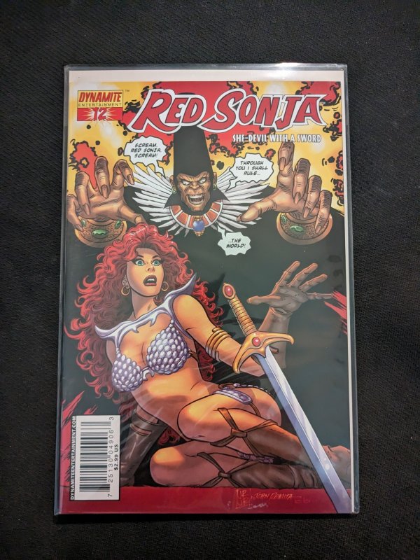 Red Sonja #12 Romita Jr. Cover (2006) Red Sonja