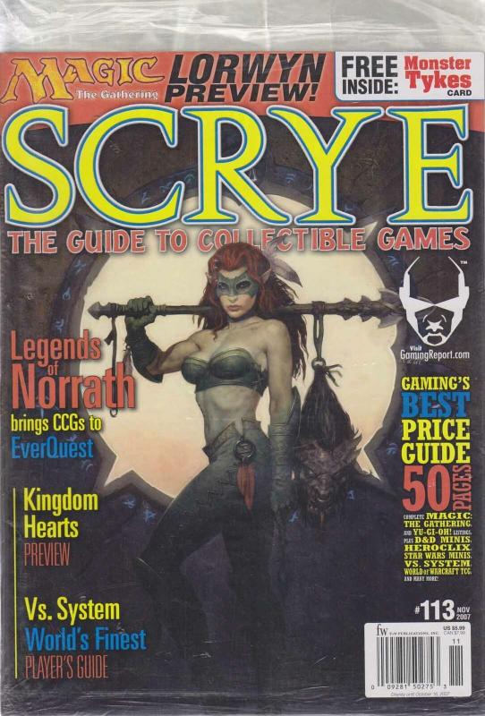 Scrye #113 (in bag) VF/NM; Scrye | save on shipping - details inside