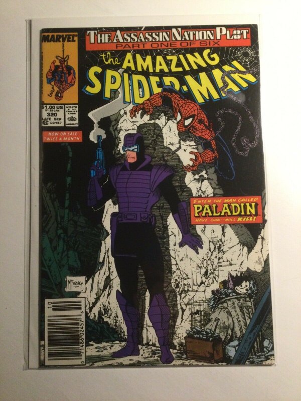 Amazing Spider-Man 320 near mint nm newsstand edition Marvel 