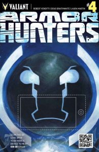 Armor Hunters #4B FN ; Valiant | QR Variant