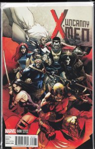 Uncanny X-Men #600 Yu Cover (2016) X-Men