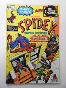 Spidey Super Stories #1 (1974) FN Condition! stain fc