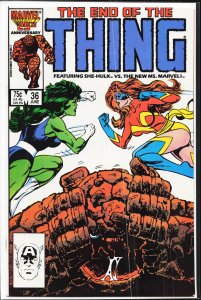 The Thing #36 (1986) The Thing