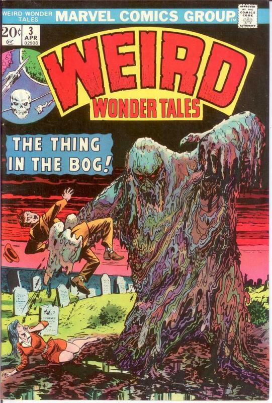 WEIRD WONDER TALES 3 VF April 1974 COMICS BOOK