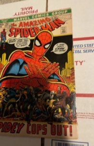 The Amazing Spider-Man #112 (1972)spider cops out - tanning