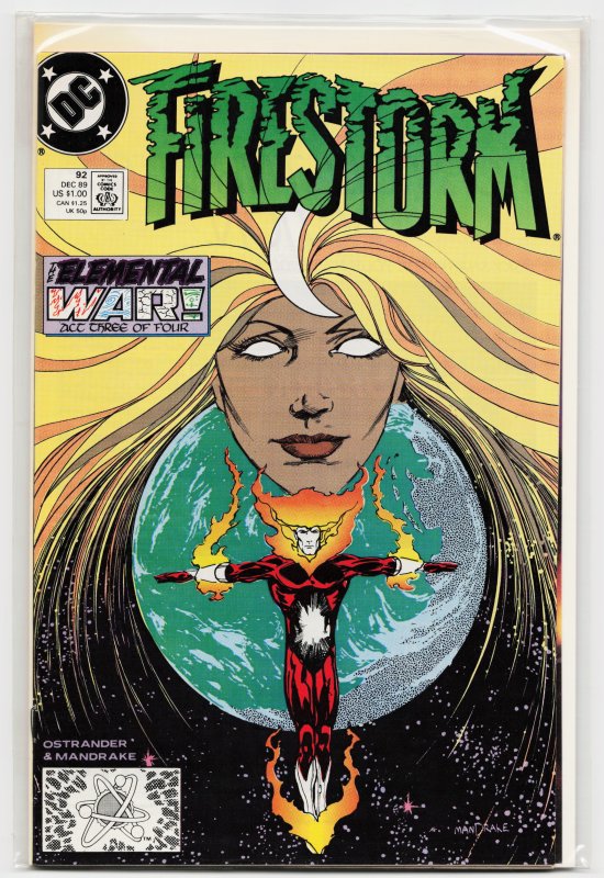 Firestorm, the Nuclear Man #92 (1989) Firestorm