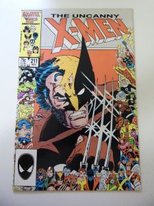 The Uncanny X-Men #211 (1986) FN+ Condition