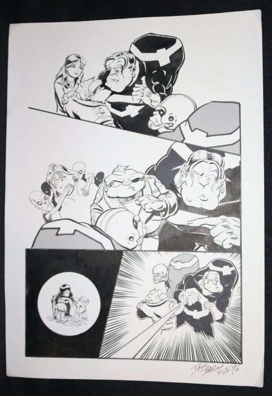 Jump Back Comics Sugar Ray Finhead Quasimodo Brothers 1996 art by Doug Baron 