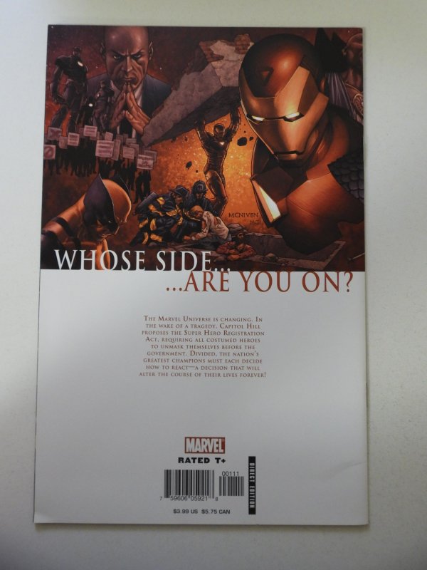 Civil War #1 (2006) VF- Condition