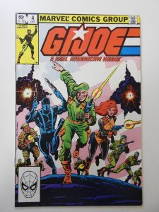 G.I. Joe: A Real American Hero #4 (1982) FN+ Condition! 1st Print!